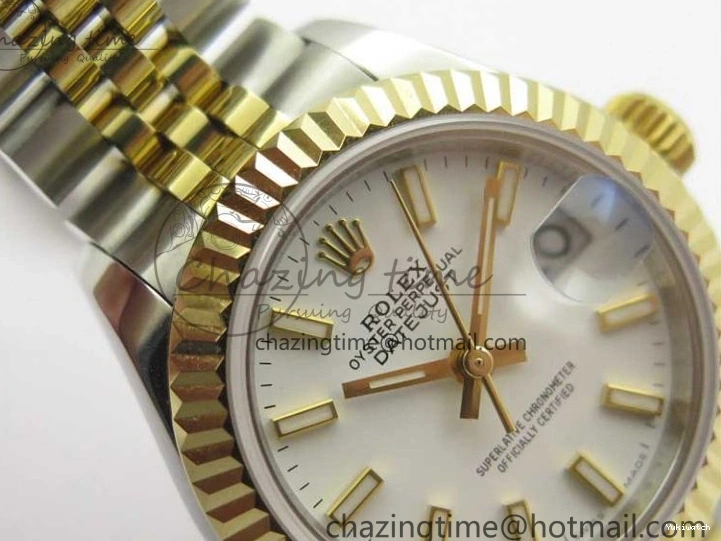 Jubilee SS Maker Datejust Best 279173 BP ETA2671 YG YG Bracelet Edition SS Dial 28mm on White 0112